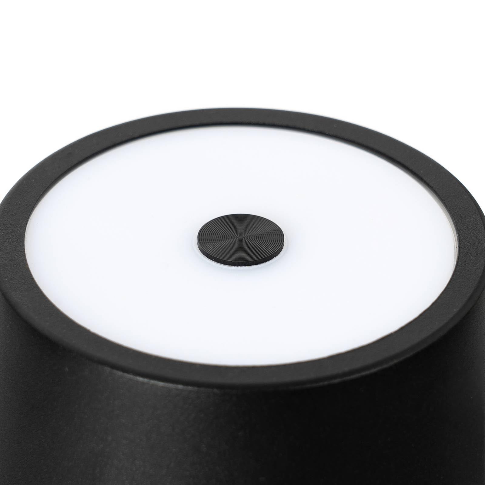 Lindby LED Luminaire de terrasse Janea à intensité variable (Moderne) en Noir Métal (1 lampe,à)