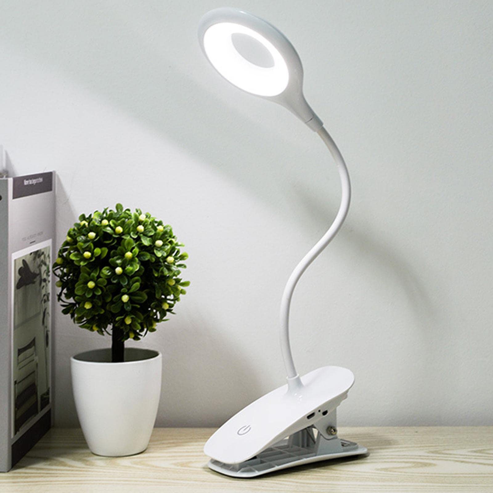 Enakshi® Dimmable LED Light Flexible USB Clip-On Desk Table Reading Desk Lamp 20LED|Home & Garden | Lamps, Lighting & Ceiling Fans | Lamps-image-5