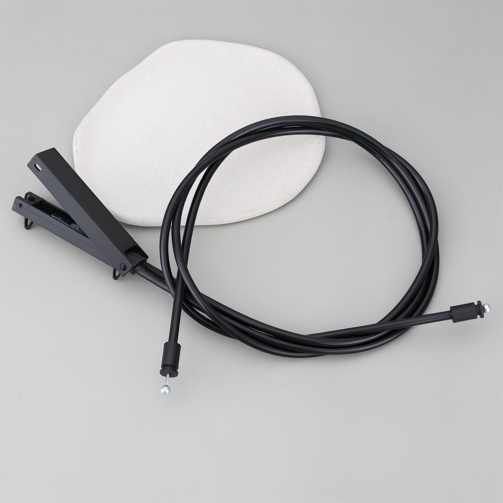 ECSiNG Cavo di rilascio del cofano anteriore compatibile con BMW X3 2004-2010 51233434665 cavo fermo cofano