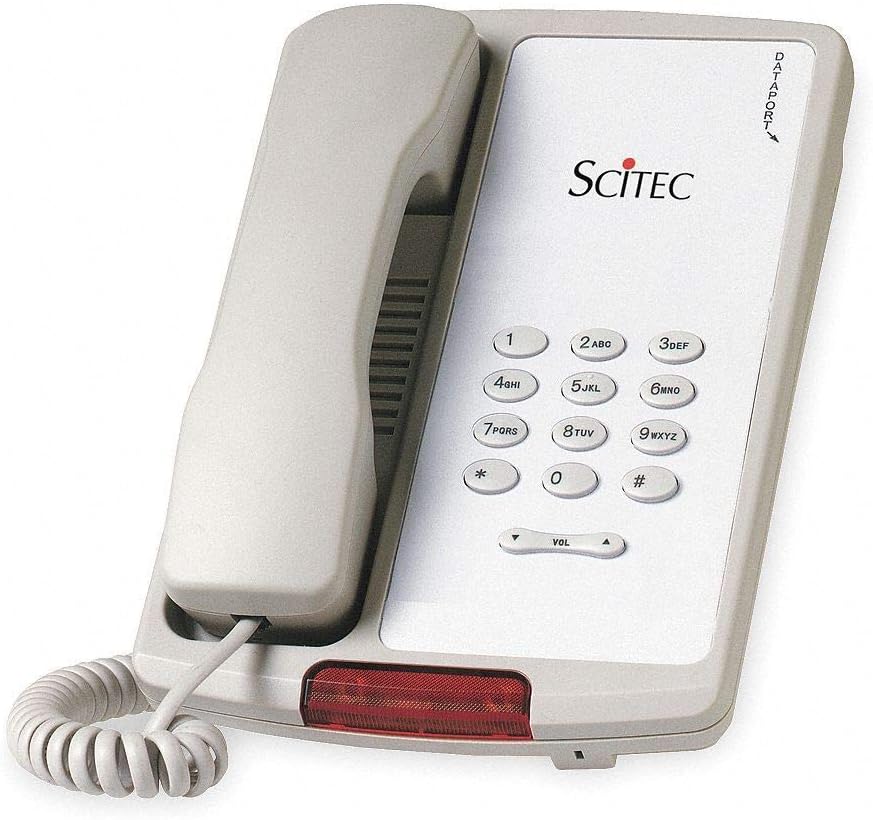 Cetis Hospitality Basic Phone, Ash - Aegis-P-08 (AS)