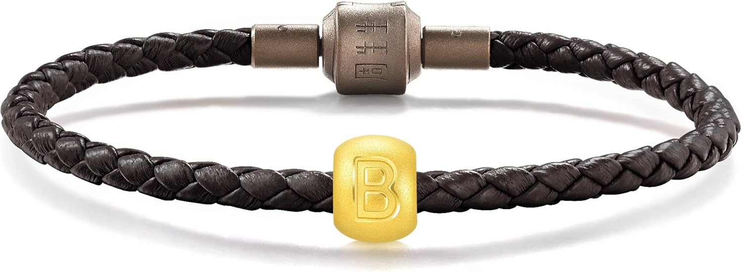 CHOW SANG SANG 999 24K Gold 'Alphabets' 999 Gold Mini Charm Letters and Symbol Mini Charm Bracelet for Women