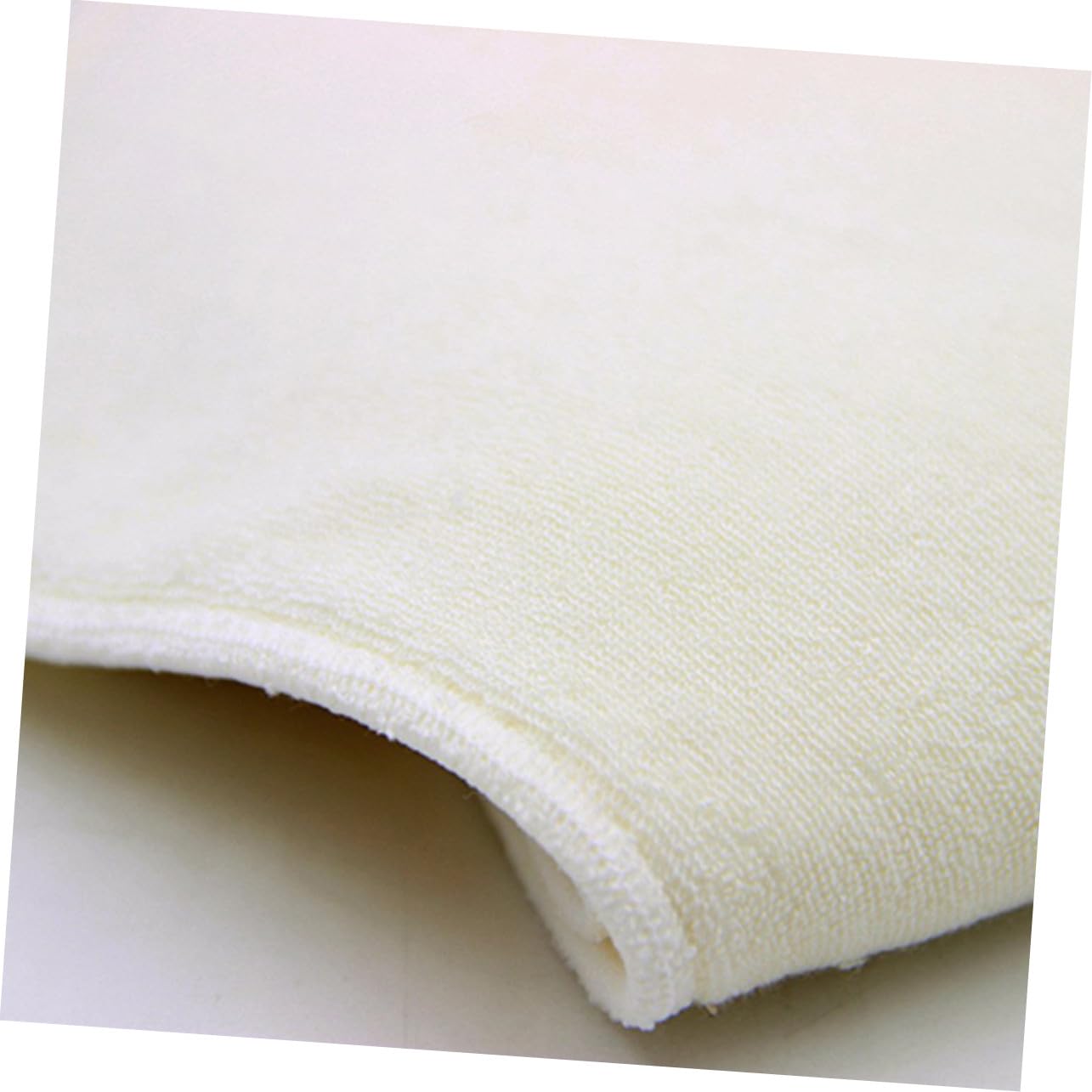 6 piezas Pañales de Reutilizables de Bambú Natural Unidades Forros Absorbentes de Lavables y Cómodos para Beige Mantén al Seco y Cómodo
