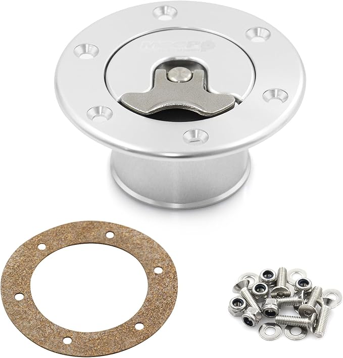 Billet Aluminum 35.5mm Fuel Cell Gas Cap Fuel Surge Tank