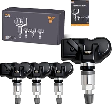 4PCS Pre-Programmed Tire Pressure Monitoring Sensor 433MHz TPMS 36106798872 Fit for BMW 220i 228i 320i 335i 428i 535i 550i 640i 750i, Fit for Audi A6 Q8 RS5 S6 S8 SQ7 SQ8, Fit for Porsche 911