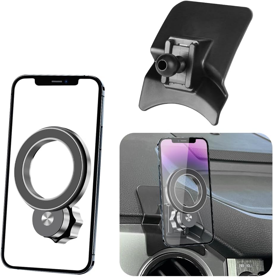 Car Magnetic Phone Mount for Toyota Tundra 2014 2015 2016 2017 2018 2019 2020 2021 Auto Interior Accessories Best Cellphone Holder Mobile Cell Phones Navigation Charging Screen Magnet Stand