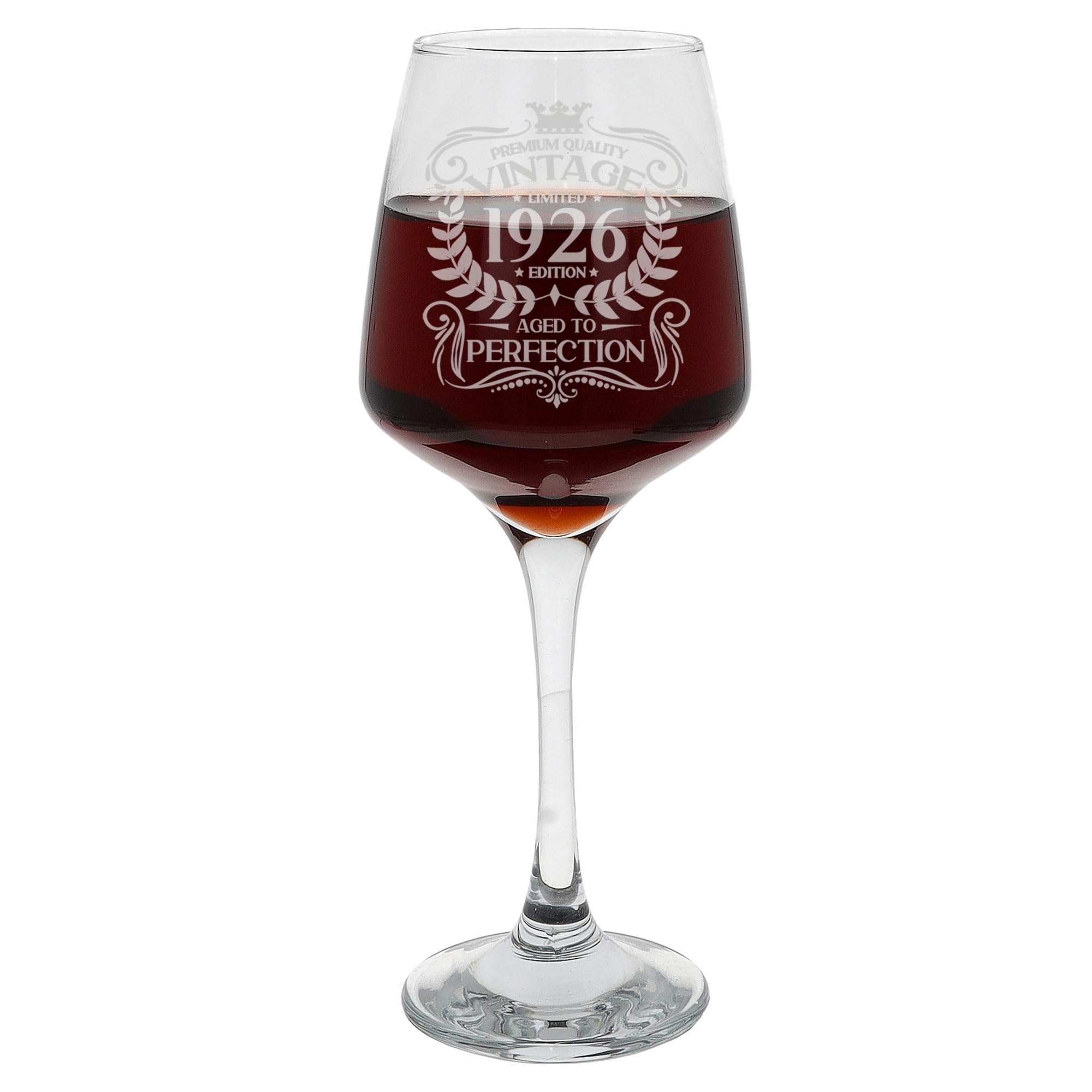 Verre à vin 1926 grand format pour table festive d'anniversaire