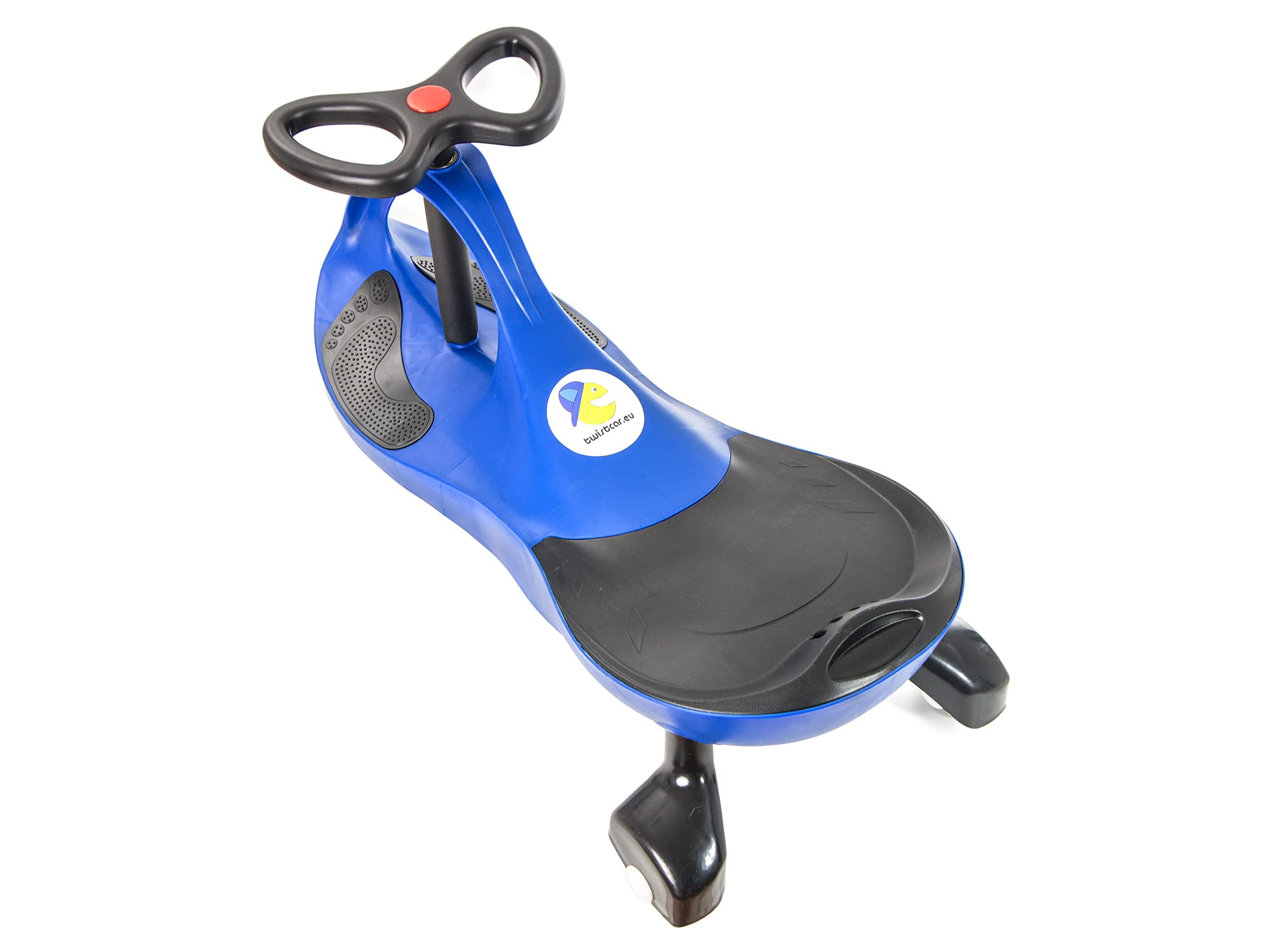 TWISTCAR Baby Car 3 - Macchina per Bambini a Spinta Senza Pedali o Batterie - Giocattolo Bambino 3 Anni con Volante 360° e Ruote Gomma - Veicolo Twist con Capacità 120 kg, Blu