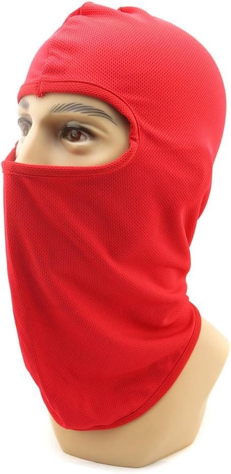 Paintball Military Cover Biker Cap Ski Snowmobile Hunting Full Face Mask Balaclava BA01 Red