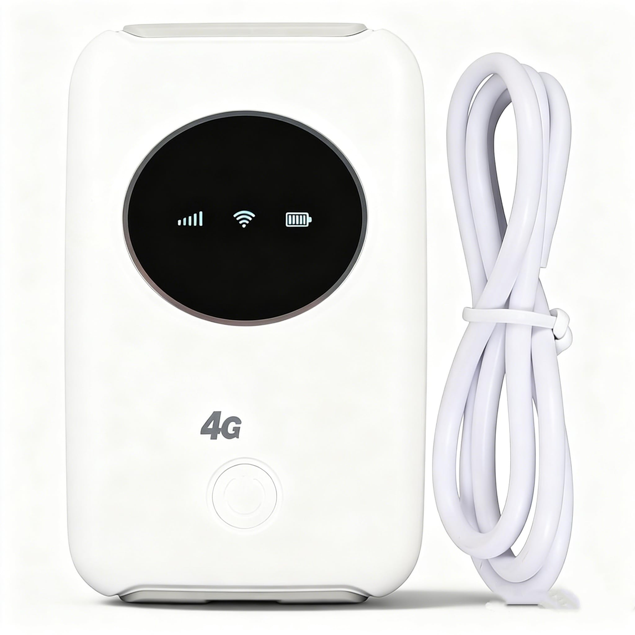 Routeur WiFi 4G Portable Débloqué 150Mbps Batterie 3200mAh | Avec slot microSIM, idéal pour streaming extérieur, connexion partout en , partage réseau sans fil, routeur de