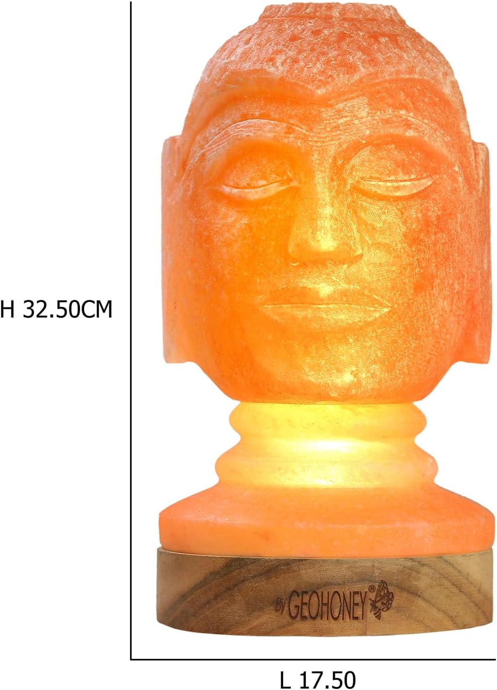 Geohoney Himalayan Salt Lamp - Buddha GH-CSL-076