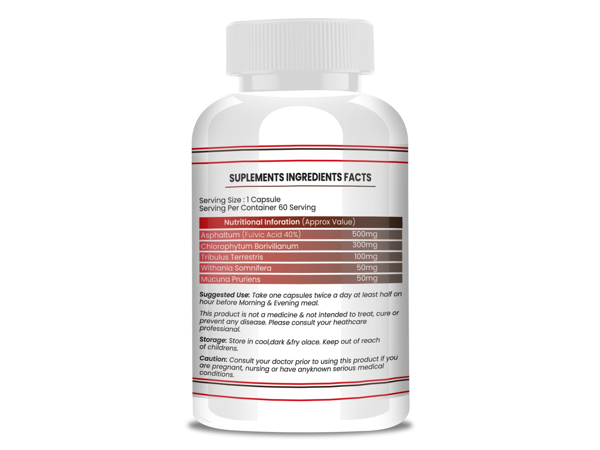 Original IH3 Capsule for Men Ayurvedic Medicine — Amazon image 3