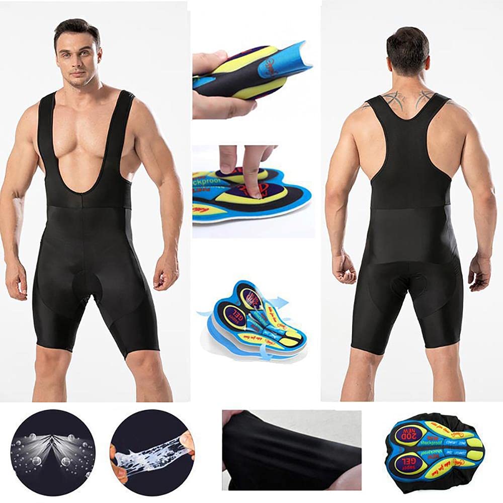 Hombres Jersey + Pantalones Cortos Mangas Cortas de Ciclismo Ropa Maillot Transpirable para Deportes al Aire Libre Ciclo Bicicleta