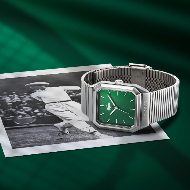 Amazon.com: Lacoste Rene Men's Quartz Watch - Octagonal Case and