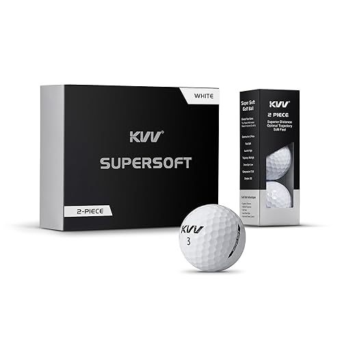 KVV 2-Piece Golf Balls, High Performance Golf Ball for Distance
