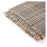 Material: algodón y lino SHANG-JUN Bufanda a Cuadros para Mujer Creativo Tela Escocesa Bufanda Caliente imitación Bufanda de la Cachemira de Las Mujeres la Manera del Invierno del mantón Bufanda a Cuadros