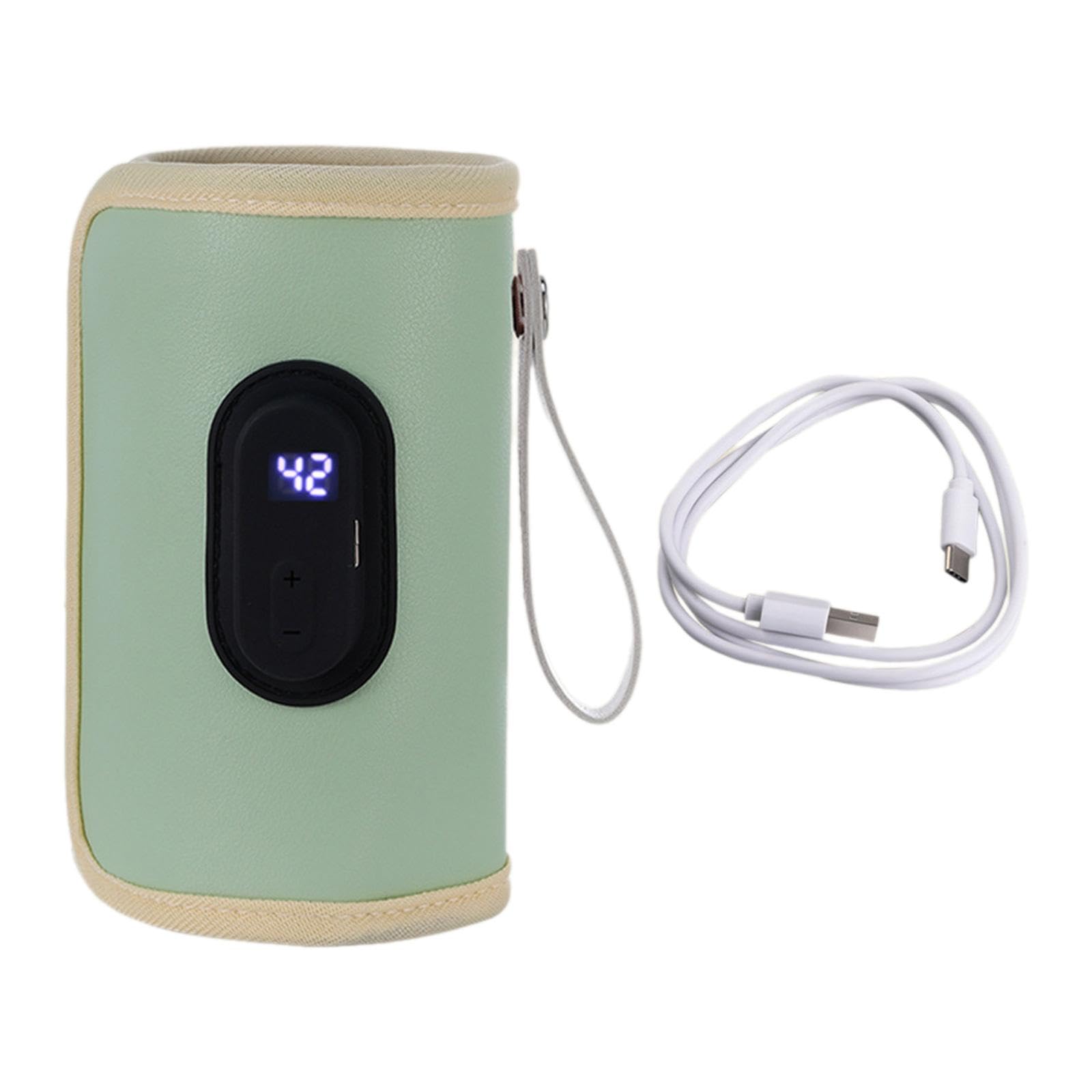 Enakshi Portable Bottle Warmer Milk Breast Milk Bottle Heater for Business Trip Home Green Baby|Feeding|Bottle & Food Warmers