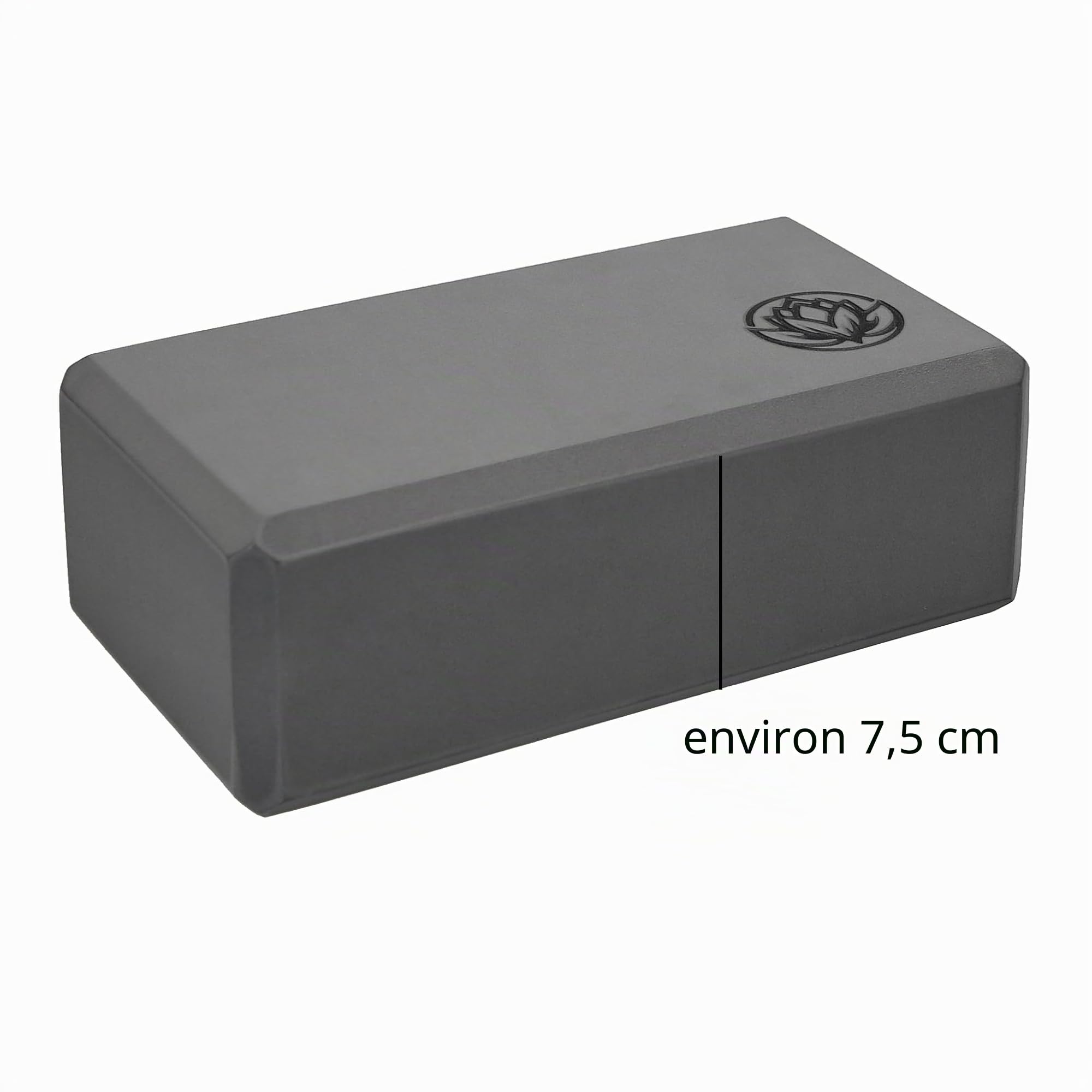 Lot de 2 blocs de yoga VonBueren - 22 x 12 x 7,5 cm par bloc de yoga - Blocs de yoga pour homme et femme - Blocs pour Pilates
