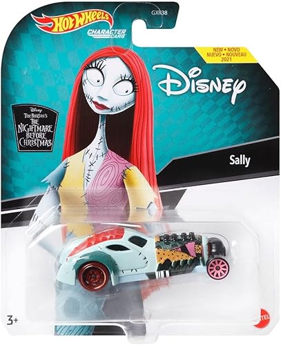 Hot Wheels 2021 - Coche de personajes - Pesadilla antes de Navidad - Sally