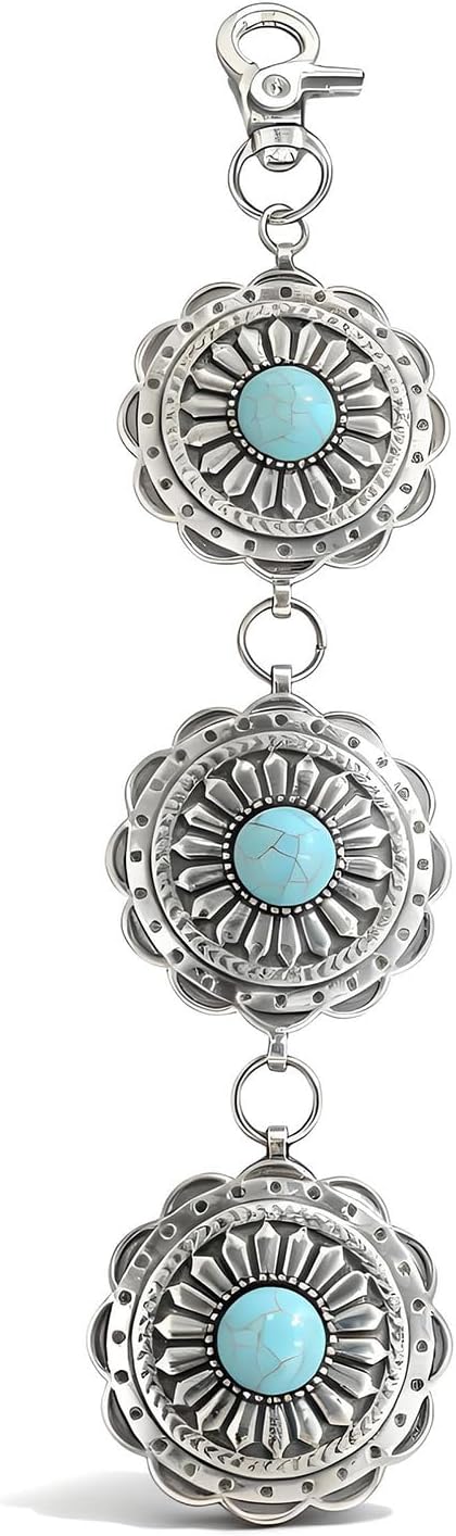 Boho Western Cowgirl Keychain Bag Charms Purse Charms for Handbags Western Accessories Decor Jewelry Gifts for Women