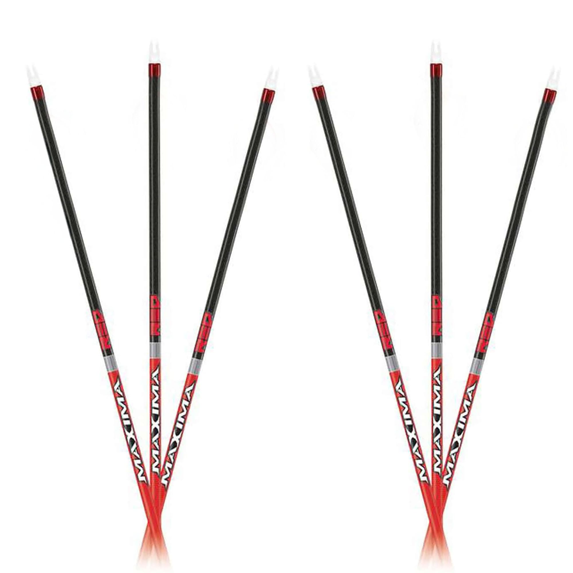 Carbon Express Maxima RED Fletched Carbon Arrows