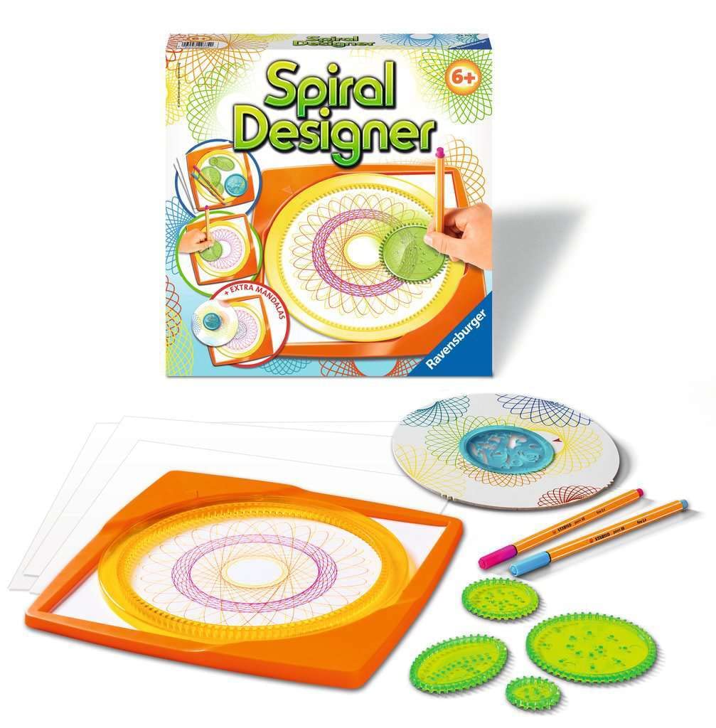 Ravensburger Midi Spiral Designer, Giochi Creativi, Gioco per Bambini, Mandala, Età Raccomandata 6+, 29774