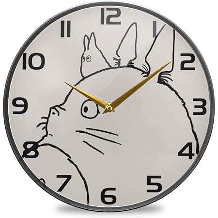 Amazon Co Jp Miaold 掛け時計 壁掛け時計 おしゃれ 静音 サイレント 連続秒針 可愛い かわいい 壁掛け 時計 壁かけ時計 見やすい インテリア 部屋飾り オフィス 円型 30cm ホーム キッチン