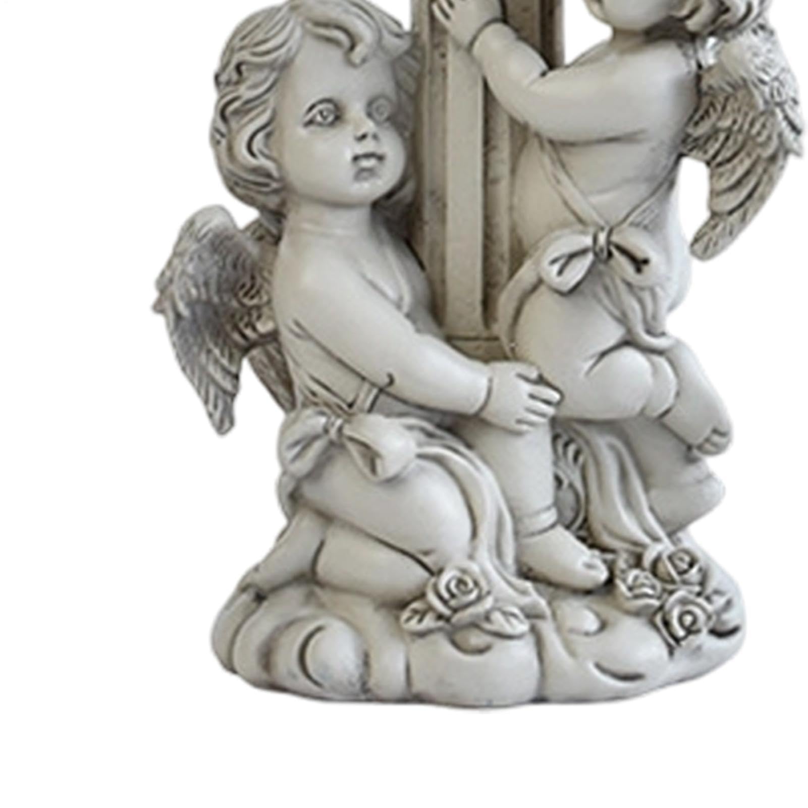 Estatua solar para jardín con luces Figura de Resina Resistente a la | Luces Exterior, Figuras Solares Decorativas Jardín Para Patio, Porche, Balcón, Césped, Pasillo