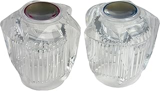 LARSON 771760 01-4013 Small Acrylic Lavatory/Tub Handles, Clear