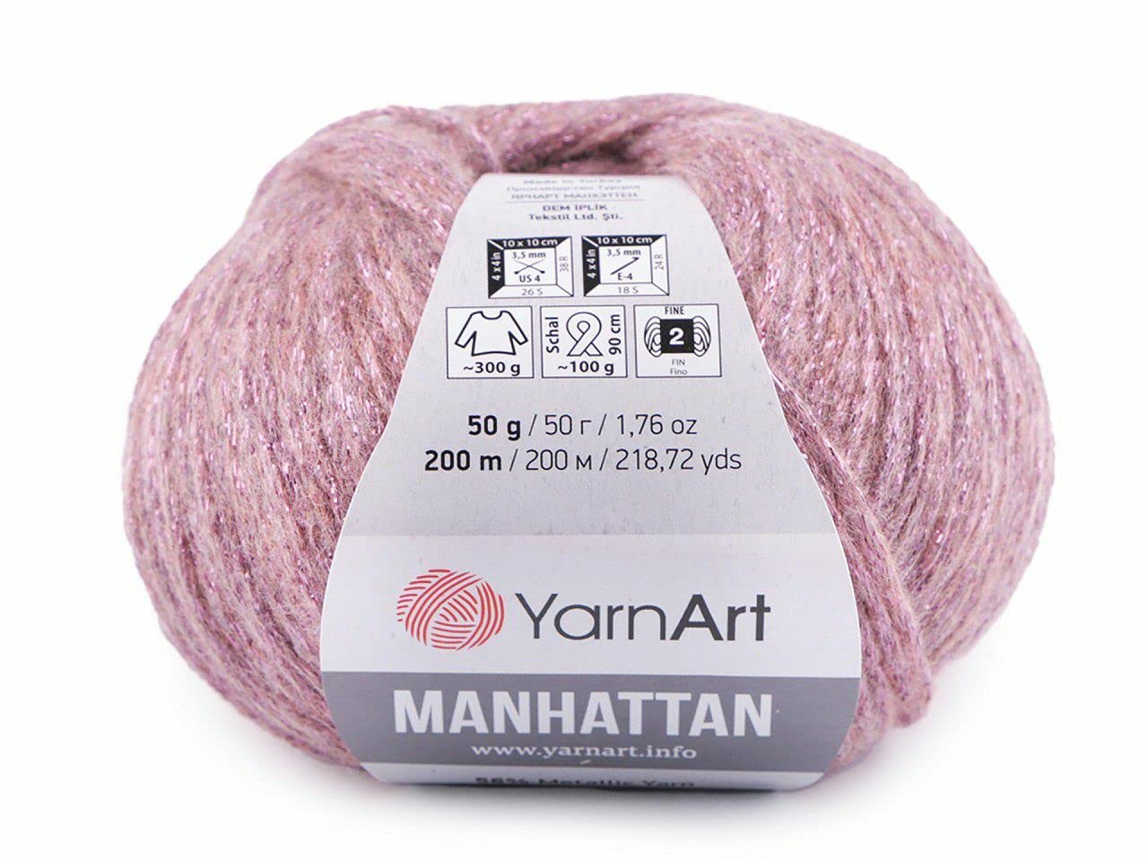 YarnArt El Örgü İpi MANHATTAN, 909, 10x50 gr