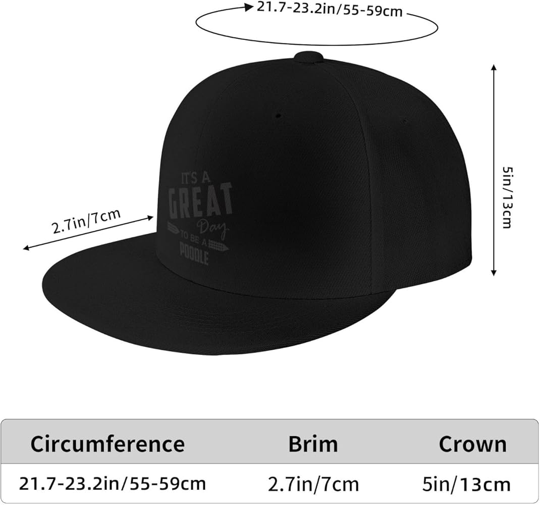 MULIHU It's A Great Day to Be A Poodle Trucker Hat for Men