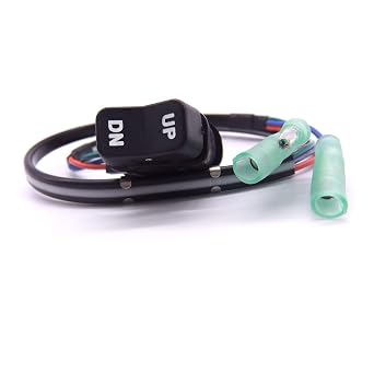 SouthMarine 87-18286A43 87-16991A1 87-18286A2 87-18286A26 Trim Tilt Switch for Mercury Marine Mercruiser Quicksilver Outboard Remote Control Box