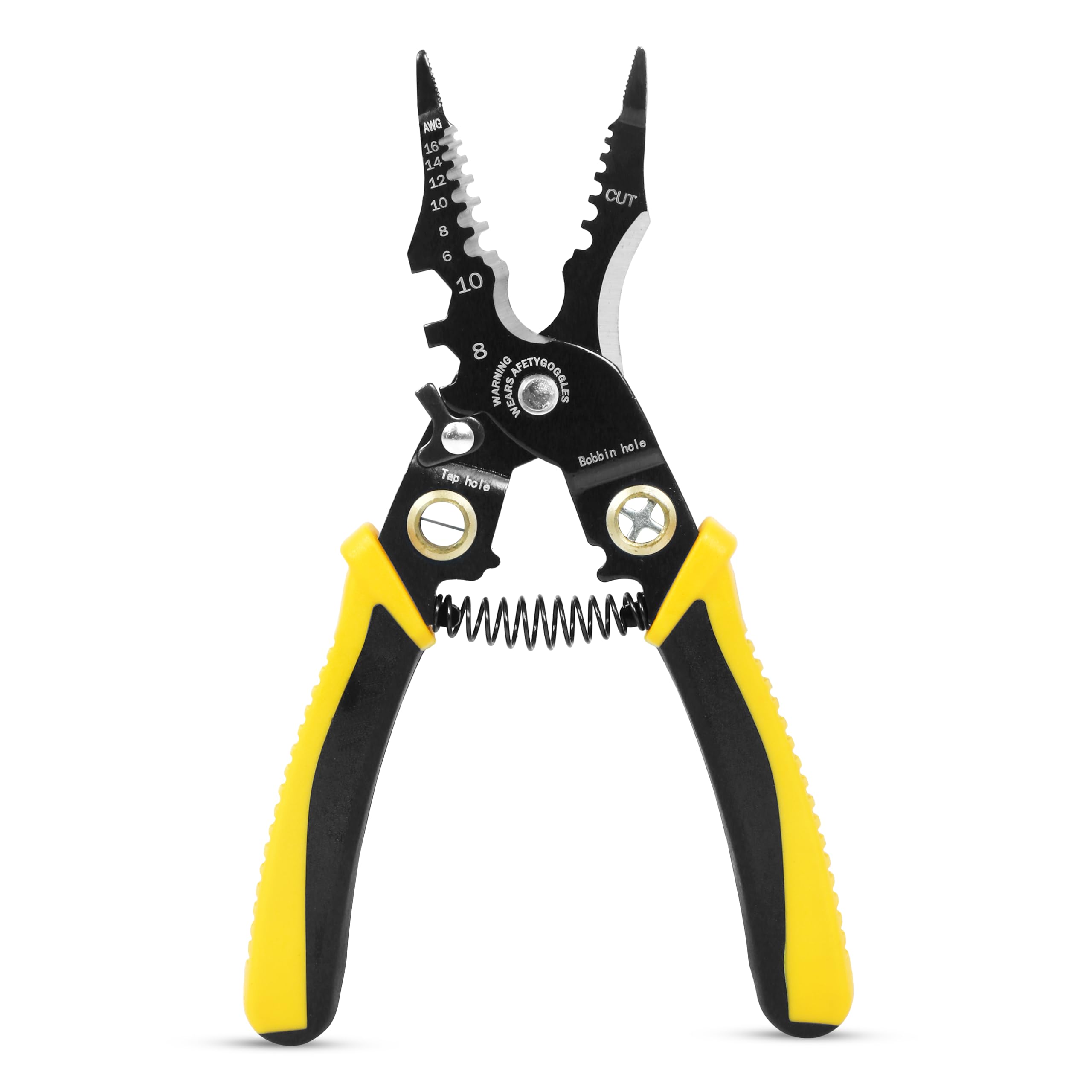 GLUN® Wire Strippers, Multi-Function Strippers, Stripper Tool, Wire Crimping Tool, Wire Cutter Electrical, Wire Crimper Tool, Wire Strippers Electrical, Cable Stripper