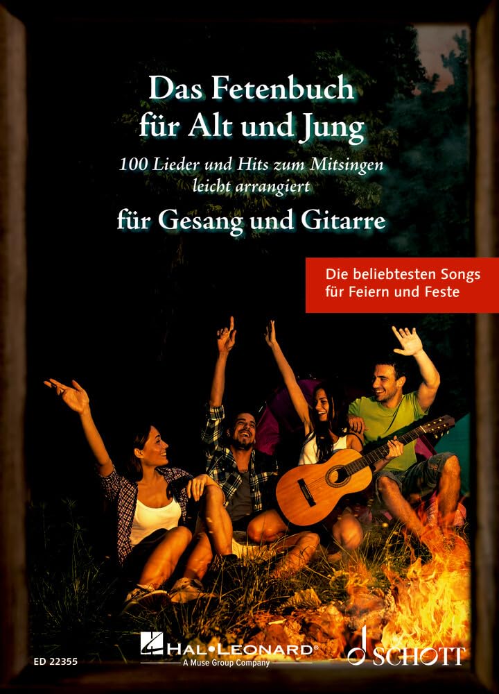 Das Fetenbuch für Alt und Jung: 100 Lieder und Hits zum Mitsingen, leicht arrangiert für Gesang und Gitarre. Gesang und Gitarre. Liederbuch. (Liederbücher für Alt und Jung)