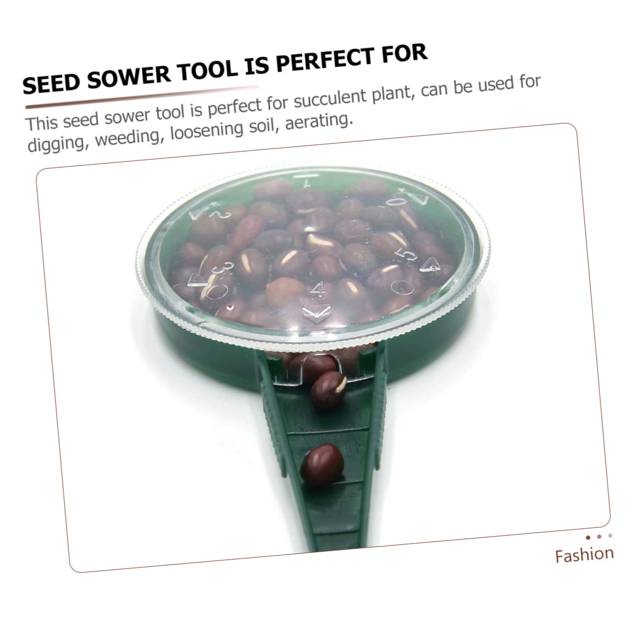 SUPVOX 40pièces Outils De Jardinage Distributeur De Semoir Plastique Épandeur pour Plantes Et Semences
