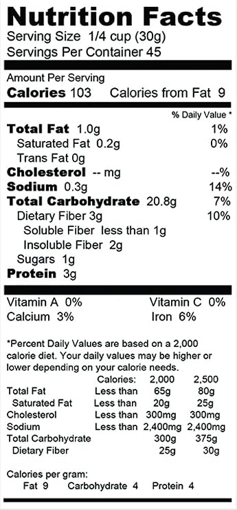 Gluten Free All Purpose Baking Mix ~ 7 1/2 Pound Bag