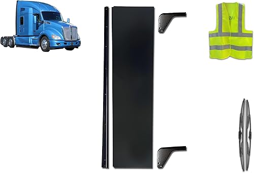 KOZAK Carenado para cama inferior de cabina Kenworth T680 grande lado derecho del pasajero piezas de repuesto para camiones Kenworth Plus logotipo