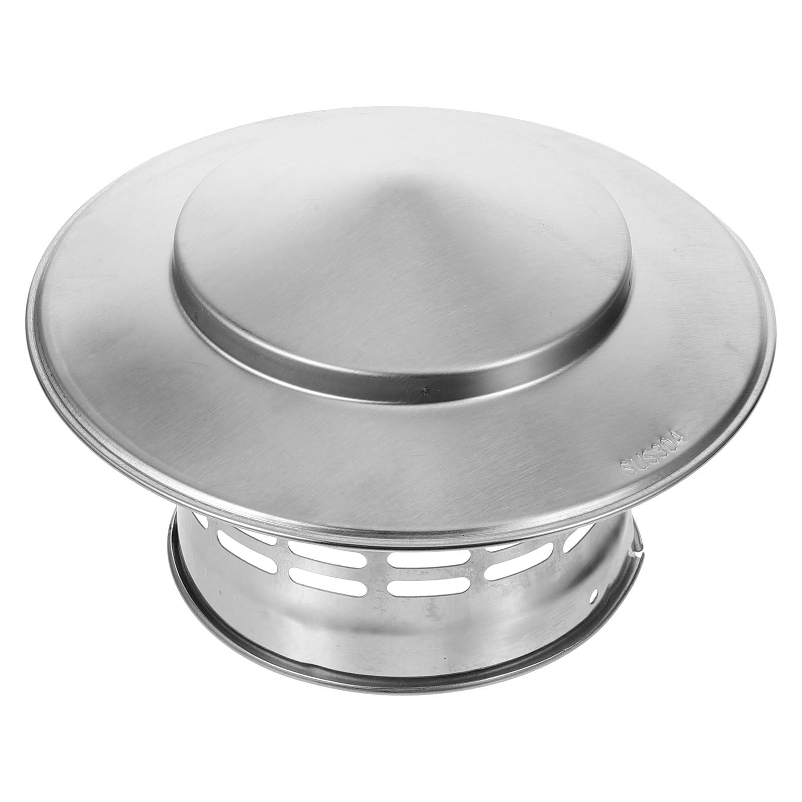 Protector de chimeneas de 110 mm para un tejado libre de aves y agua
