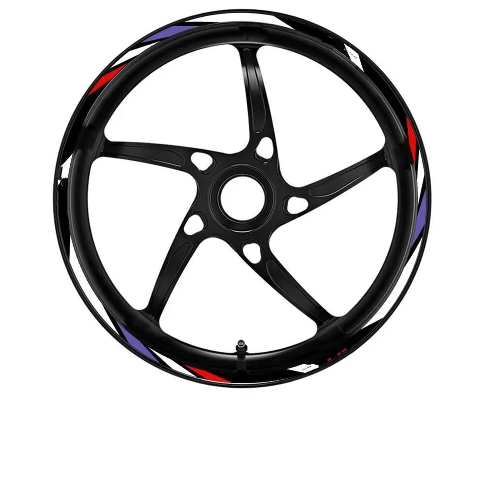 Motorcycle Wheel Decal Rim Sticker for RSV4 for Dorsoduro for Shiver 750 900 Rs125 for Tuono 660 RS660 GPR150(Color3)