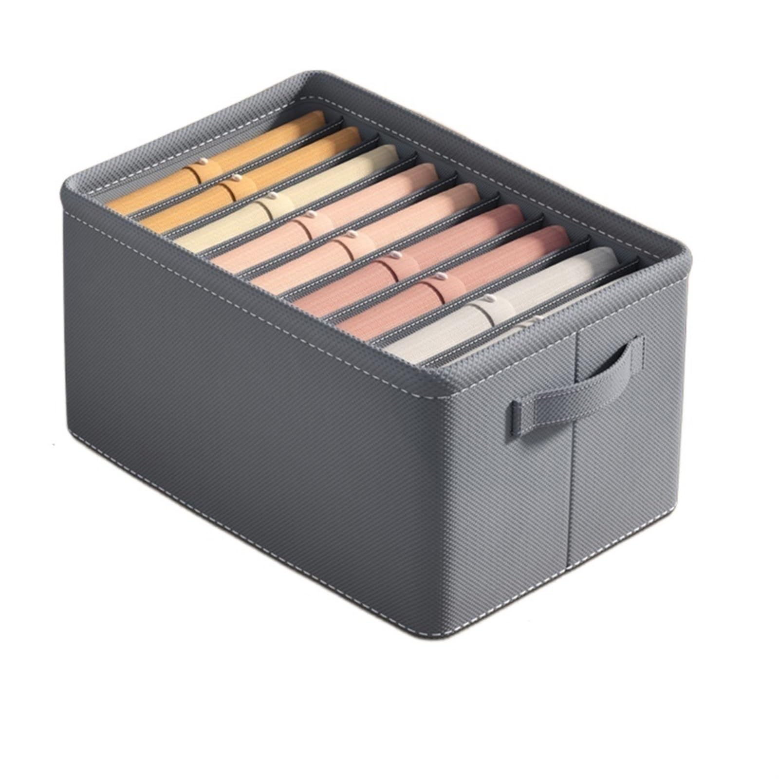 JINGYAN Storage Boxes Household underwear storage basket Foldable box Storage