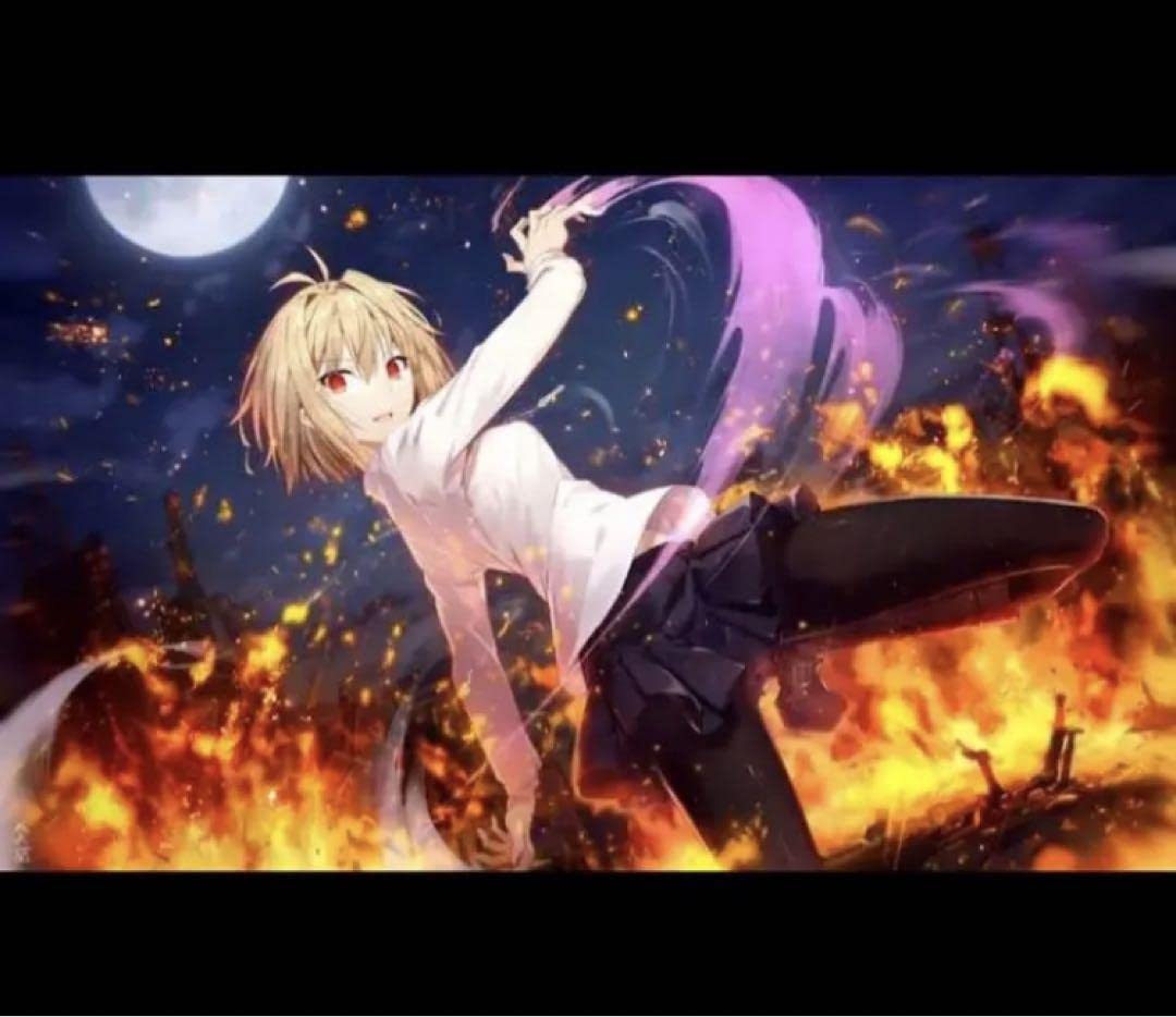 Amazon.co.jp: e grand order 月姫 我美蘭 アルク B1 タペストリー