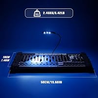 UKing 384 Csatornás DMX512 Fényvezérlő Pult - Vezeték Nélküli DJ Konzol Színpadi Lámpákhoz, Mozgó Fejekhez, LED Reflektorokhoz 2