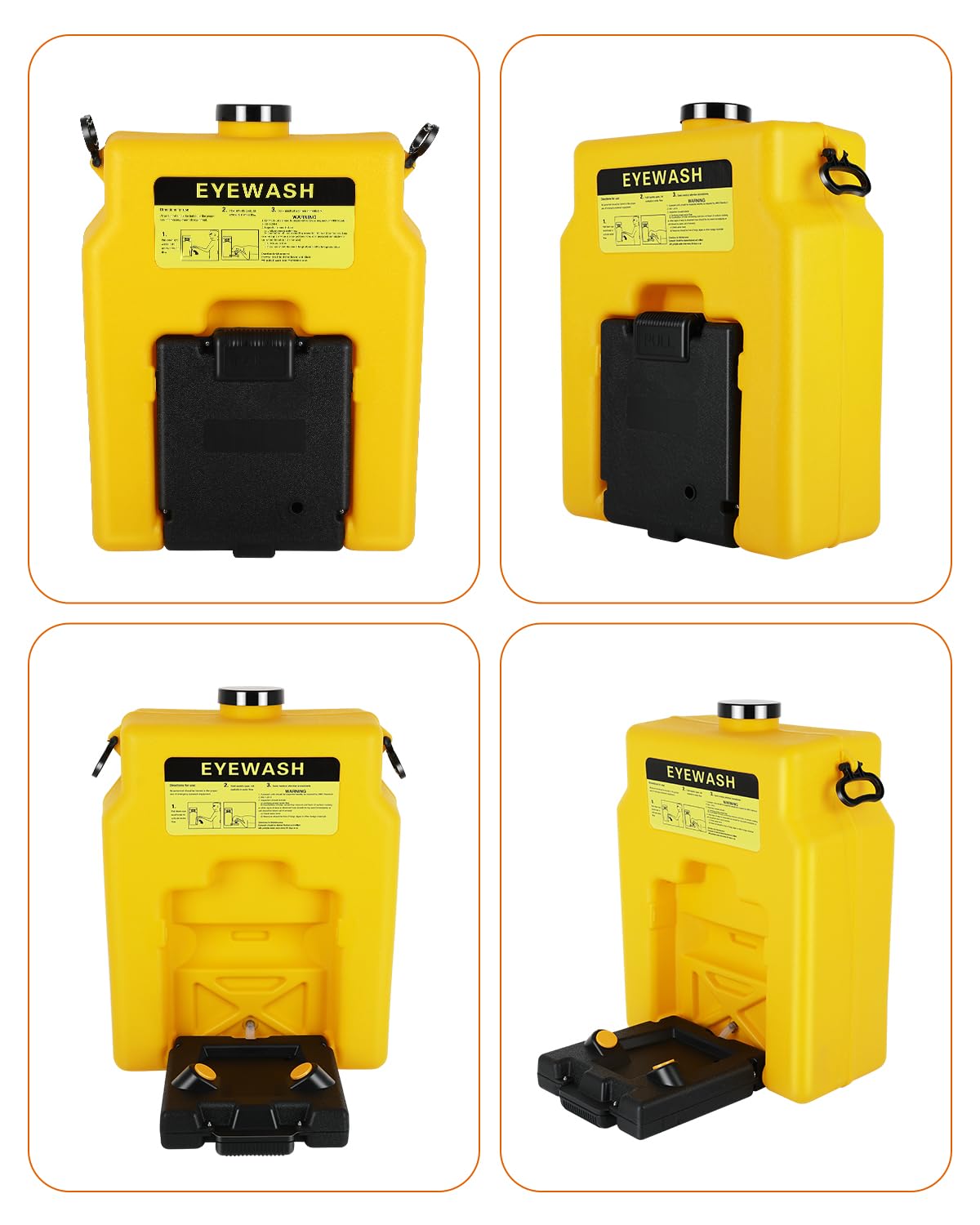 14 Gallons Portable Eye Wash Station - Image 7