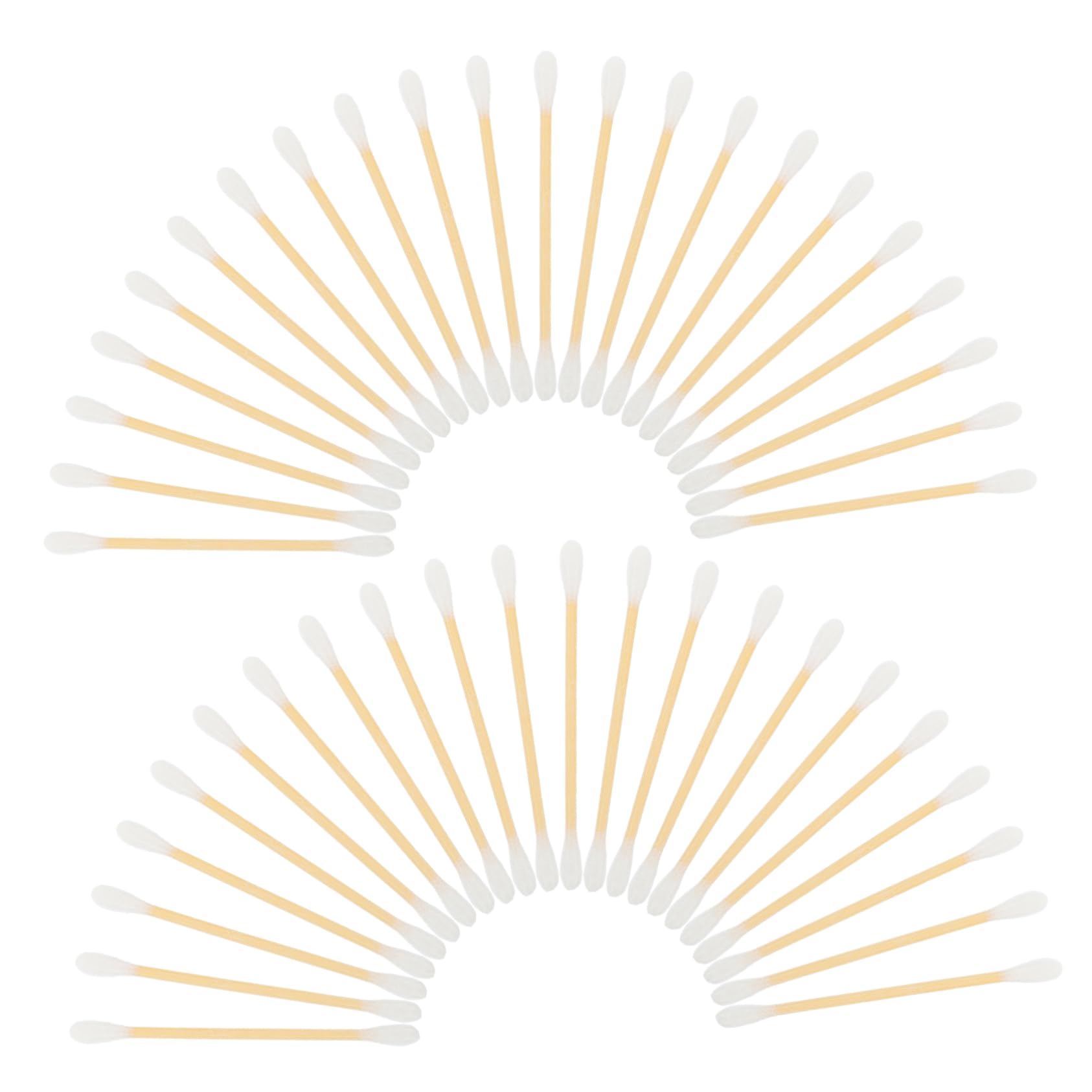 NULYLU Cotton Bud 20 Bags/2000pcs Makeup Tool Beauty Accessory Swab Paper Stick Home Outdoor Cleaning