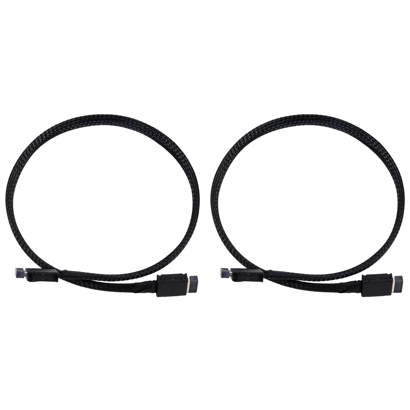 Câble Oculink SFF-8611 PCIE 4.0 X4 SAS4 pour extension GPU SSD - 8