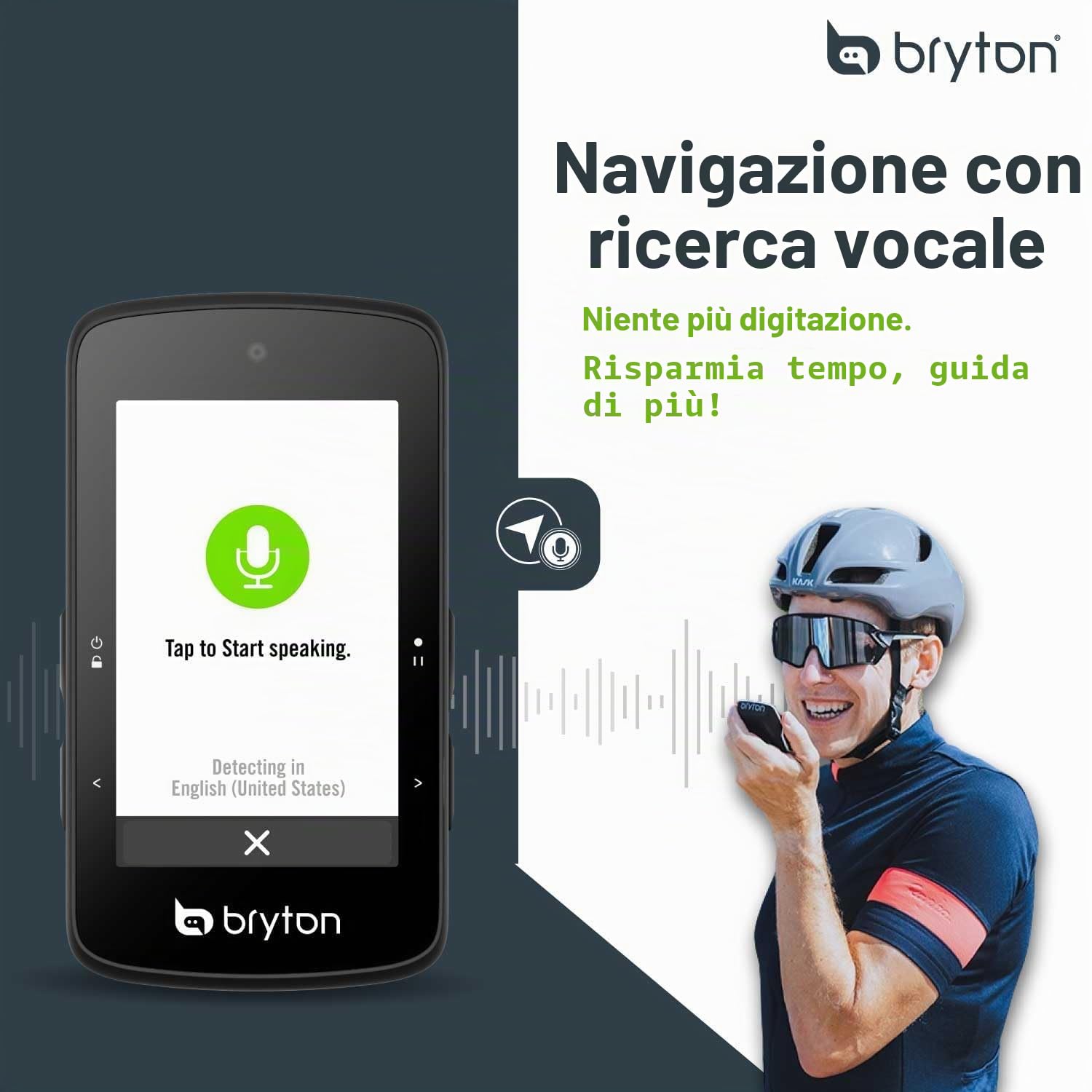 Bryton Rider 750SE Computer GPS touch screen LCD 2,8 pollici, scheda UE offline, radar, 40 ore batteria, navigazione curva