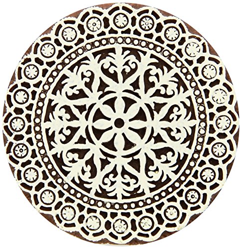 Fabric Creations Block Printing Stamps, Medium Lace Doily
