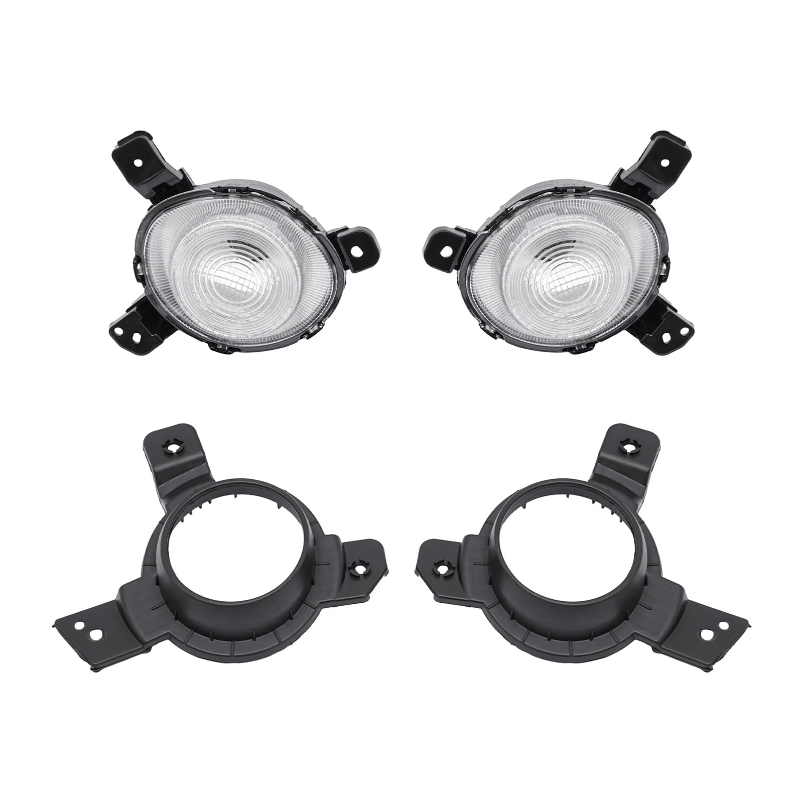 Fronimo Fog Light Compatible with Kia Forte 2019 2020 Left and Right Fog Lights 1 Pair Bumper Fog Lamps 92207-M7050 92207M7050