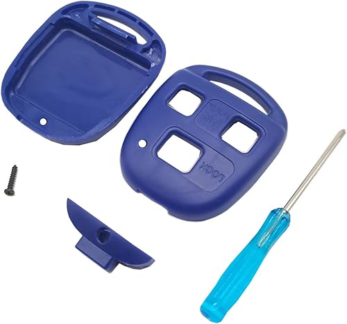 Miniatura 9 de Paquete de 2 fundas de repuesto mejoradas para llavero de entrada sin llave para Lexus ES GS GX is LS LX RX SC (1 negro + 1 rojo)