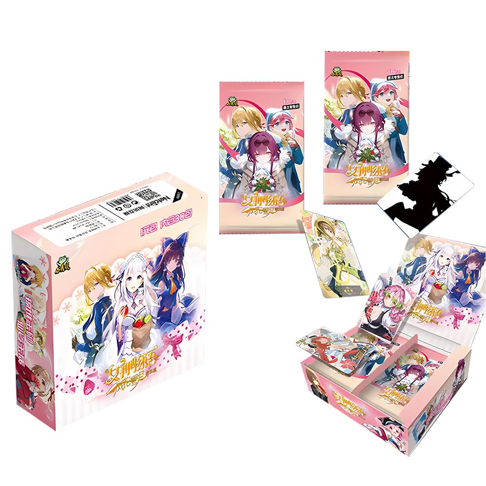 Myouch NEW Waifu Cards Goddess Story Waifu All Series TCG CCG Booster Box Anime Girls Trading (NS1-12) — image 1