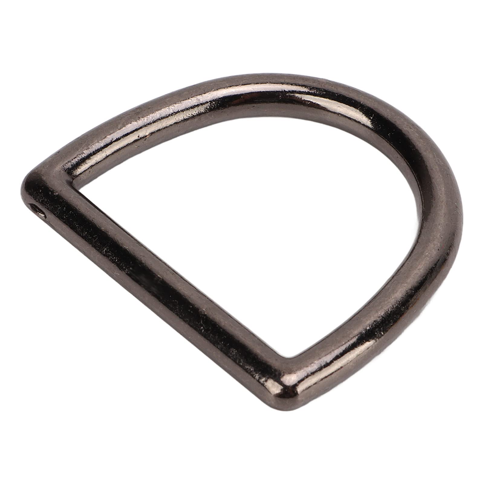 120 Stück Metall-D-Ringe, D-förmige Schnallenclips für DIY-Handtaschen, Rucksäcke und Gürtel, D-Schnallen aus Zinklegierung mit glatter Oberfläche, rostbeständige D-Haken für